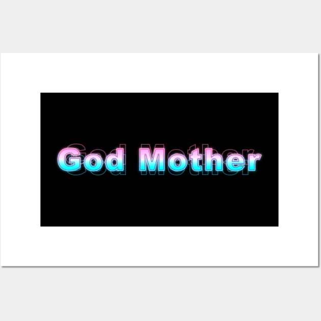 God Mother Wall Art by Sanzida Design